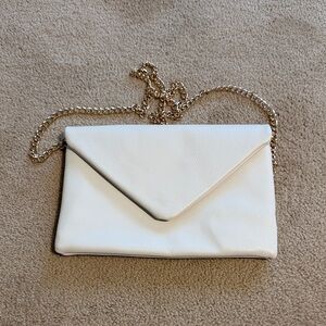 a new day White Crossbody Bag with Chain Strap